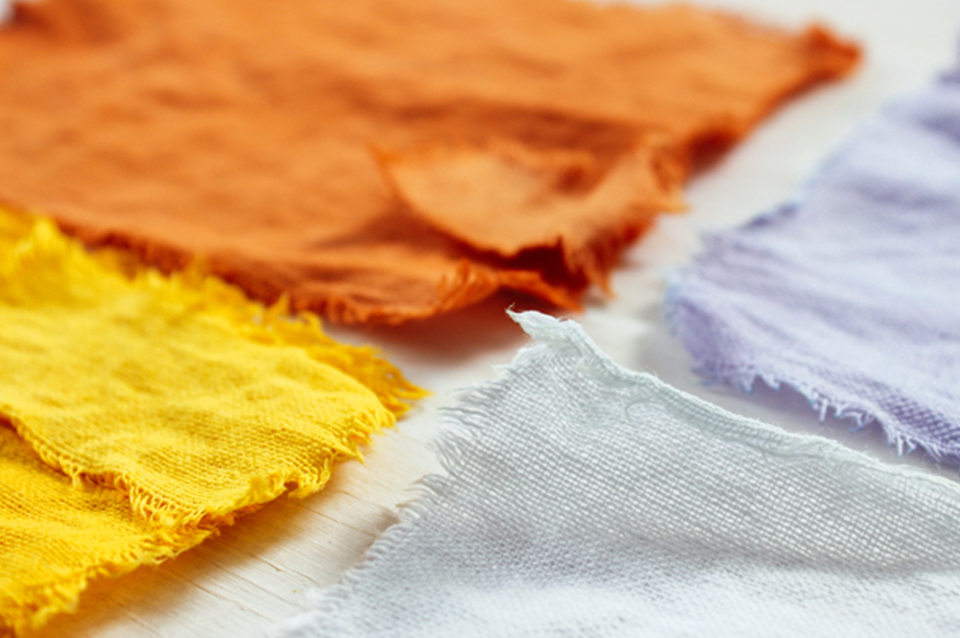 realizzare colori per tessuti